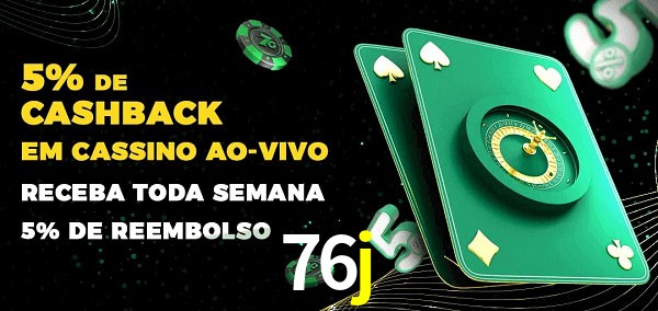 Promoções do cassino ao Vivo 76j